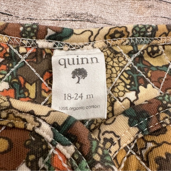 Kate Quinn Organic Quilted Button Front Jacket Size 18-24 Months - Picture 3 of 6